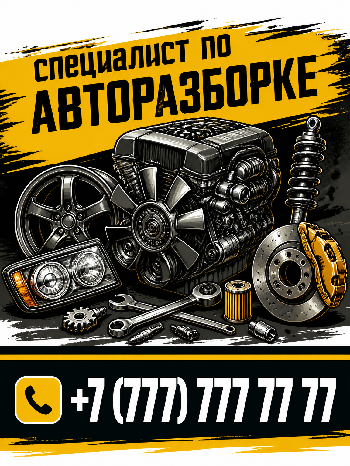 Шаблон листовки