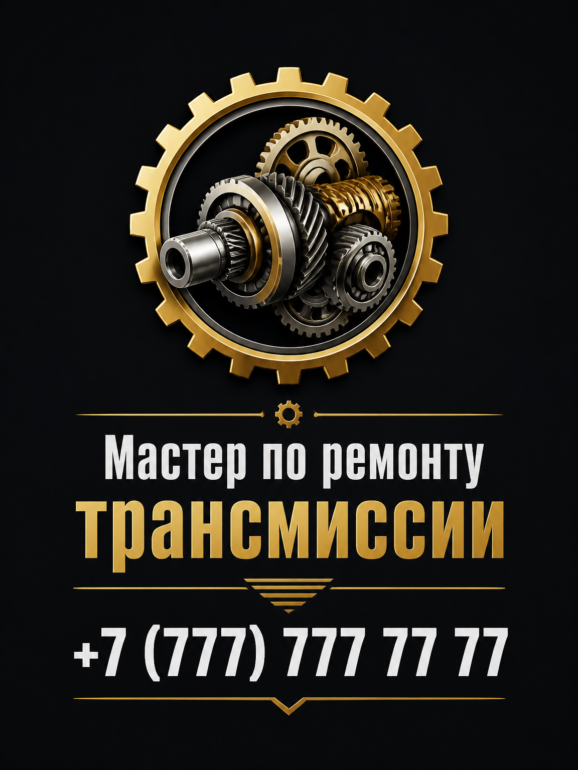 Шаблон листовки